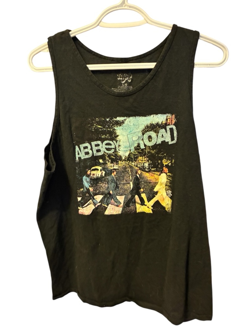 The Beatles Radio Day Abbey Road Tank Unisex Large